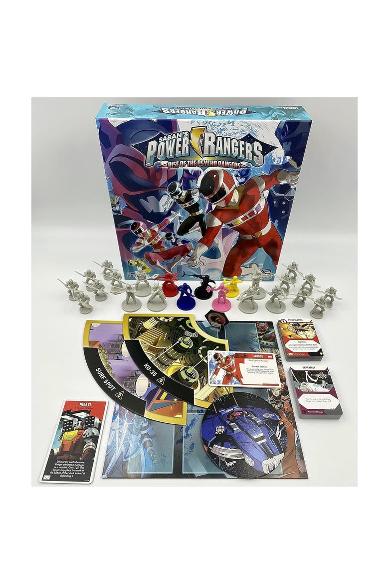 Power Rangers Heroes Of The Grid Rise Of The Psycho Rangers Expansion, Alternate, color, Multicolored