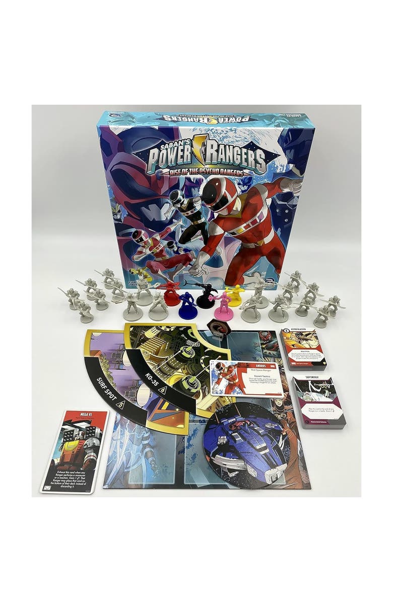 Renegade Game Studios Power Rangers Heroes Of The Grid Rise Of The Psycho Rangers Expansion, Alternate, color, Multicolored