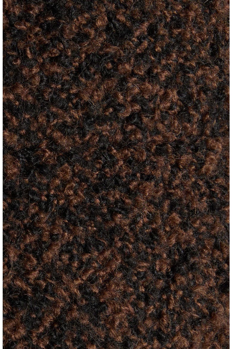 Remarquable Boucl Puffer Jacket, Alternate, color, BROWN