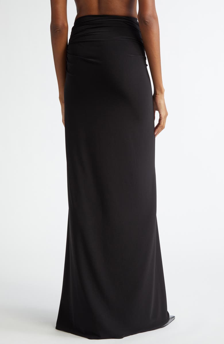 GRACE LING Pierced Dagger Jersey Maxi Skirt, Alternate, color, 