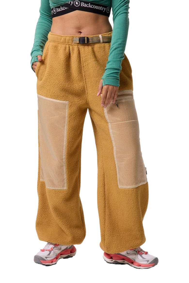 Wander Pile-Fleece Pant - Women's, Main, color, Bistre Combo