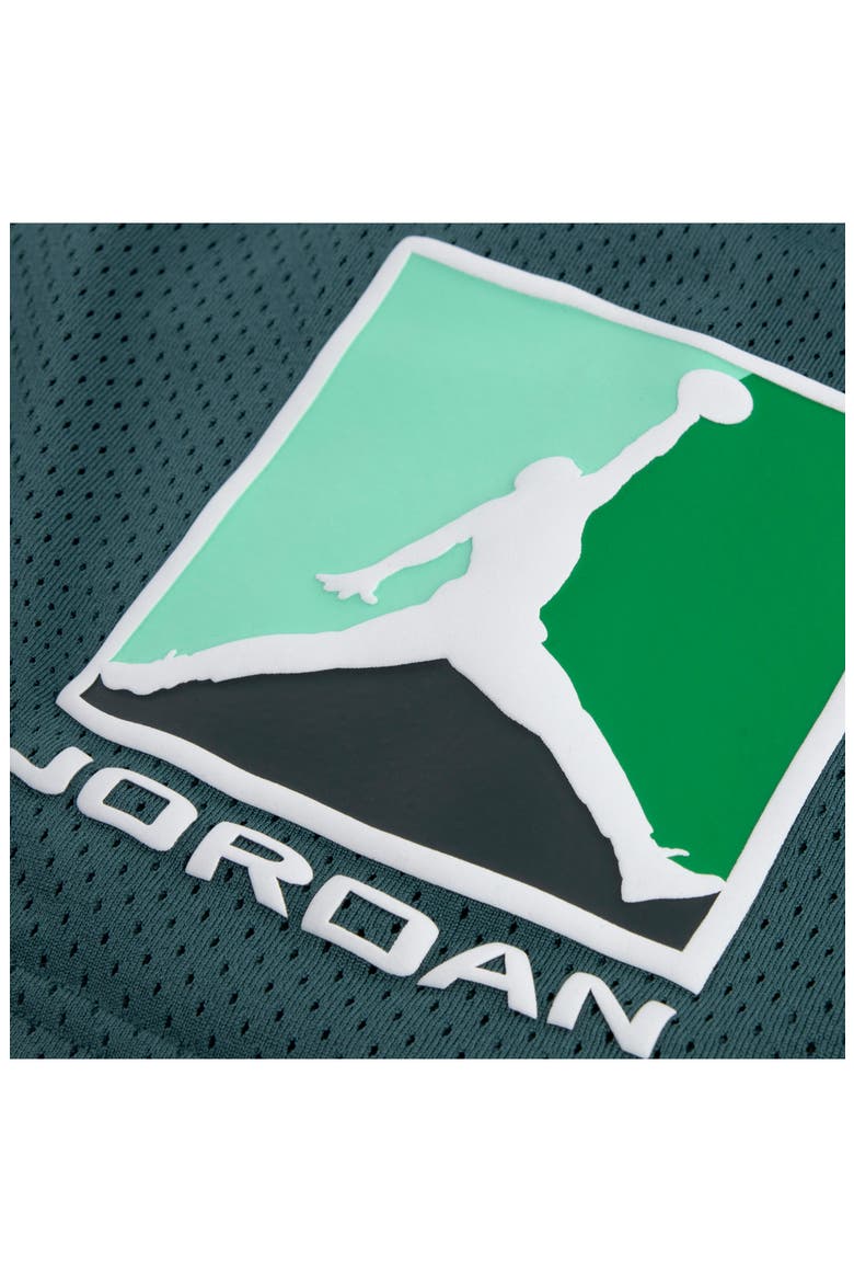 Kids' Jumpman Mesh Shorts, Alternate, color, ASH GREEN