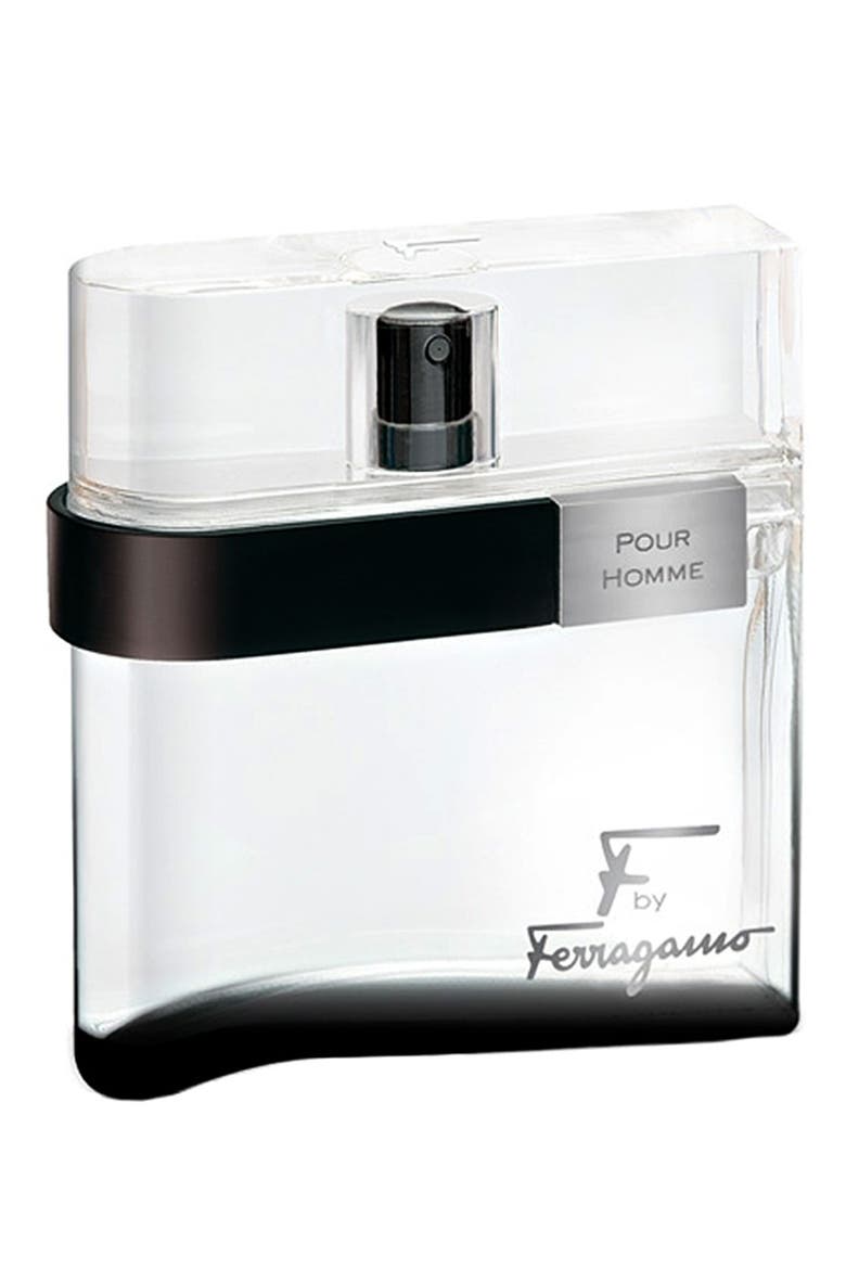 Salvatore Ferragamo 'F by Ferragamo pour Homme Black' Eau de Toilette Spray, Main, color, NO COLOR