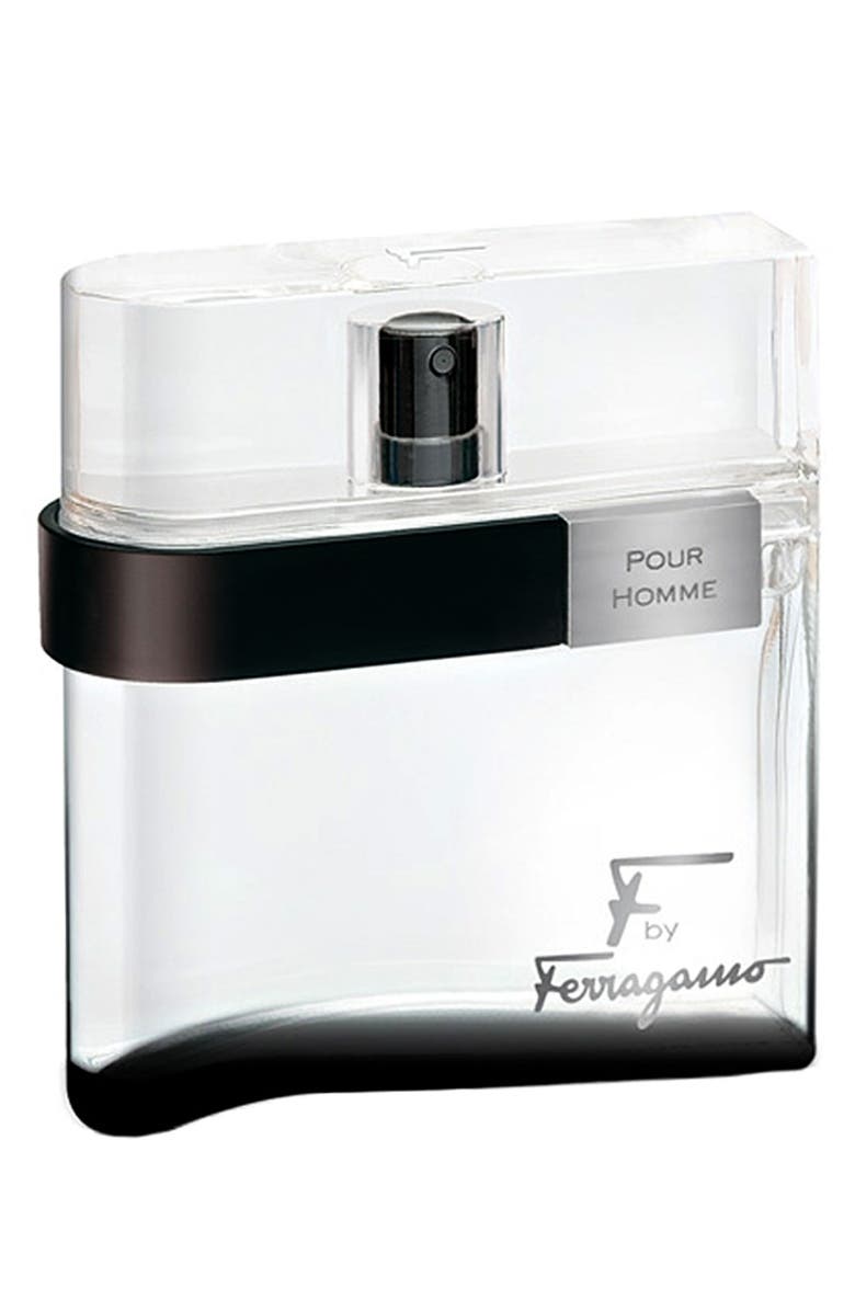 FERRAGAMO Salvatore Ferragamo 'F by Ferragamo pour Homme Black' Eau de Toilette Spray, Main, color,