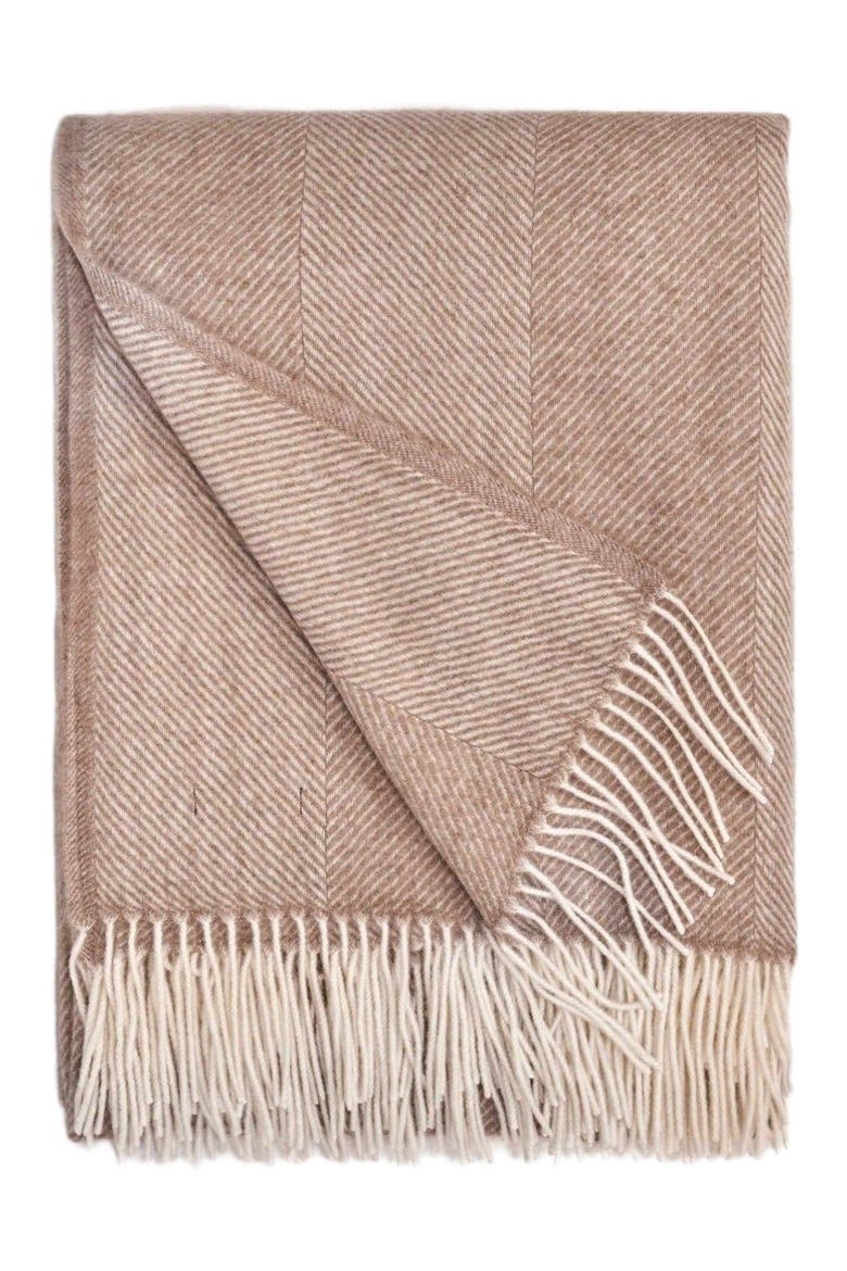 Cashmere Super Soft Throw, Main, color, taupe