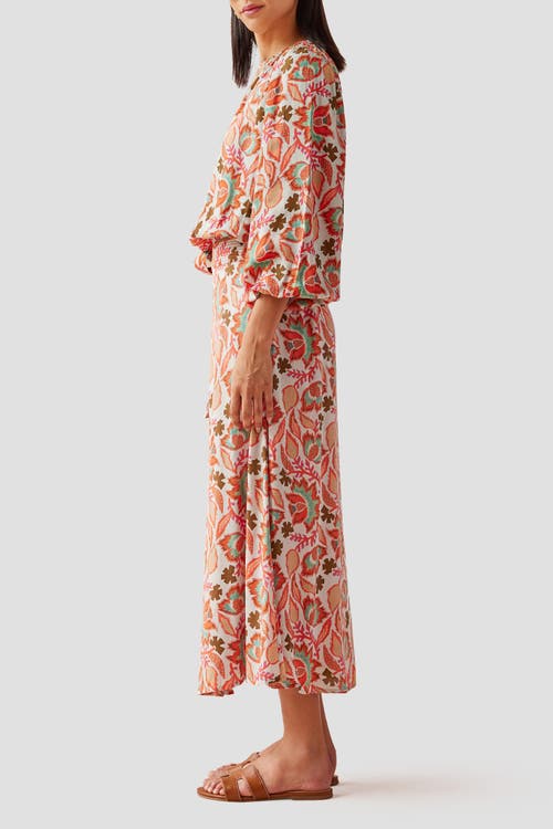 Omika Nalini Wrap Skirt In Palmera Spritz