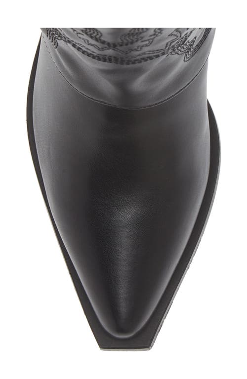 Azalea Wang Portabella Foldover Shaft Pointed Toe Bootie