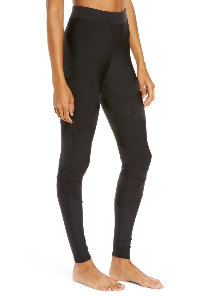 Level Up Airlift High Waist Leggings, Alternate, color, BLACK
