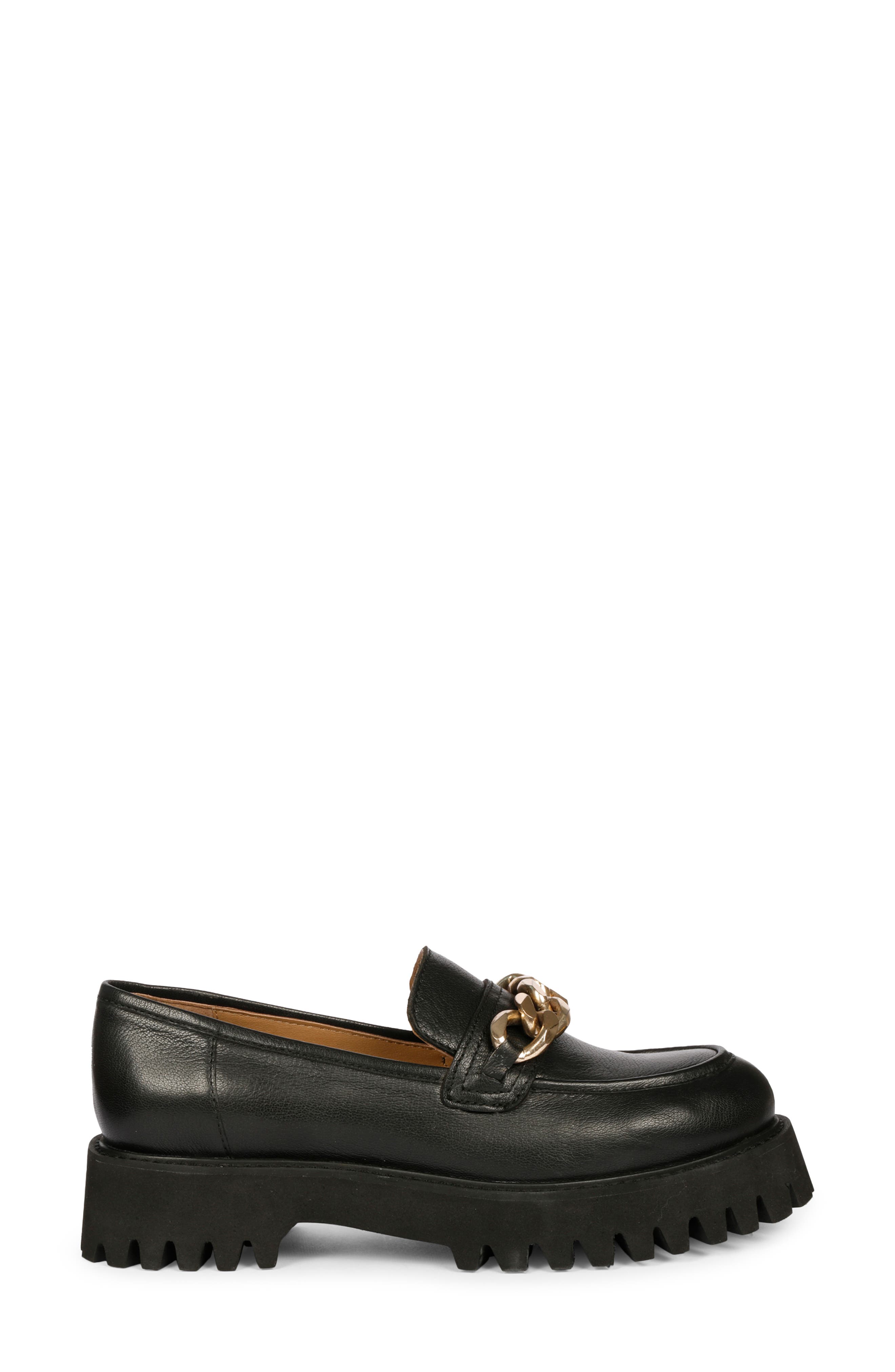 SAINT G Donna Platform Loafer, Alternate, color, Black