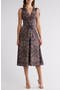 Zia Sleeveless Stretch Cotton Midi Dress