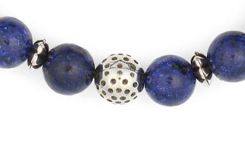 American Exchange Set Of 3 Assorted Bracelets In Silver/blue