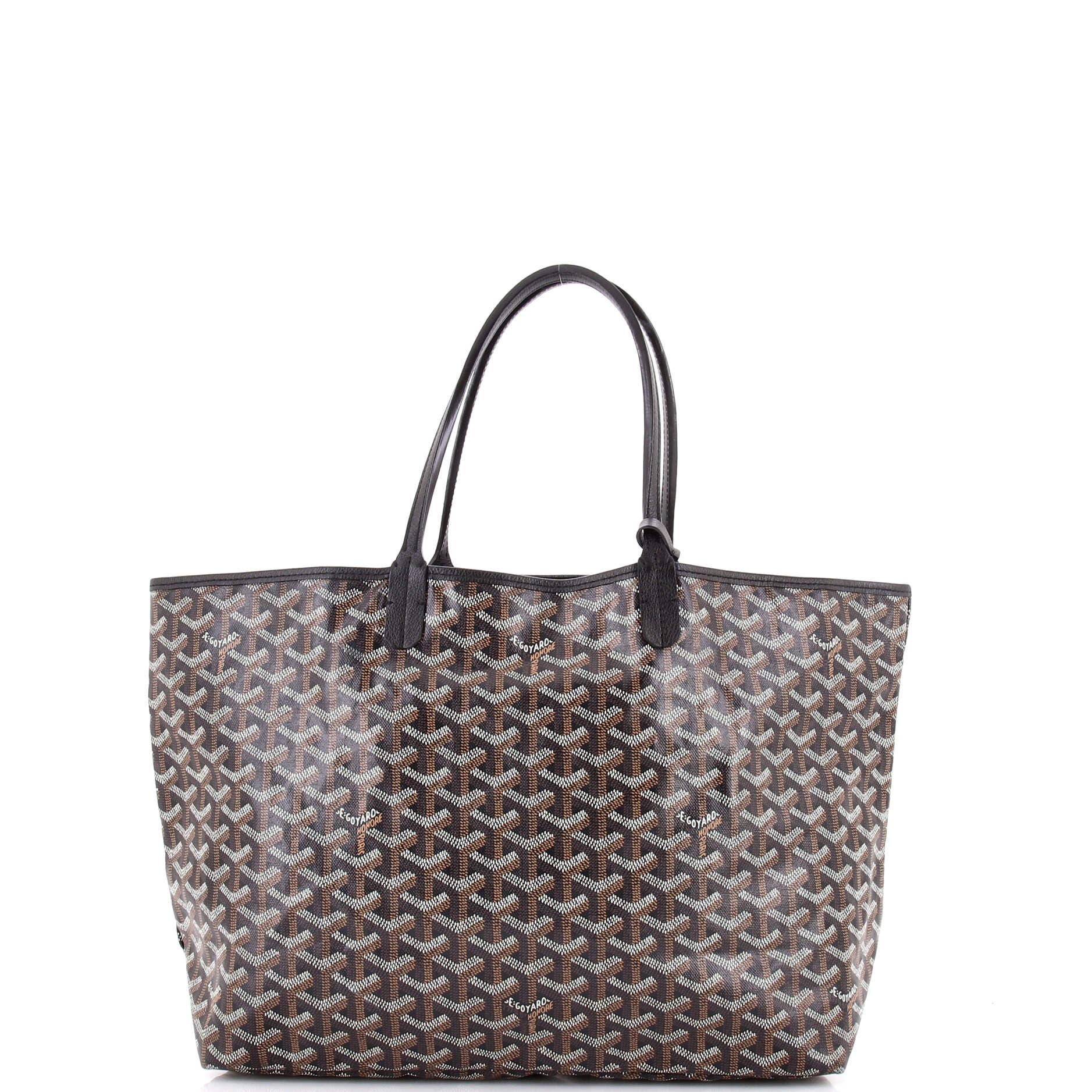 Saint Louis Tote Coated Canvas PM, Alternate, color, Black