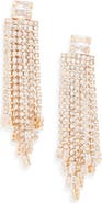 Tasha Crystal Fringe Drop Earrings