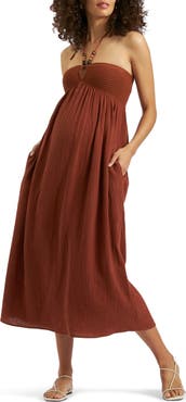 Ripe Maternity Evie Halter Maternity Maxi Dress