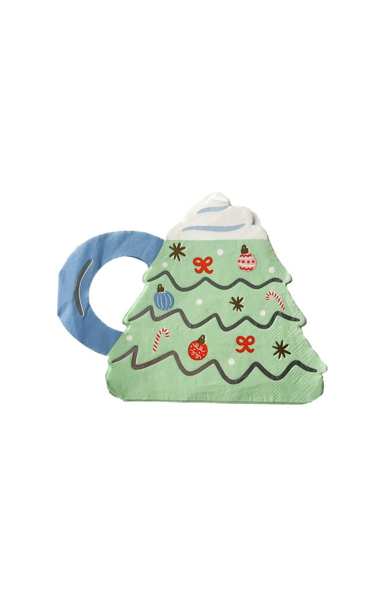Daydream Society Baking Spirits Bright Christmas Tree Mug Large Napkins, Main, color, Assorted Pre-Pack