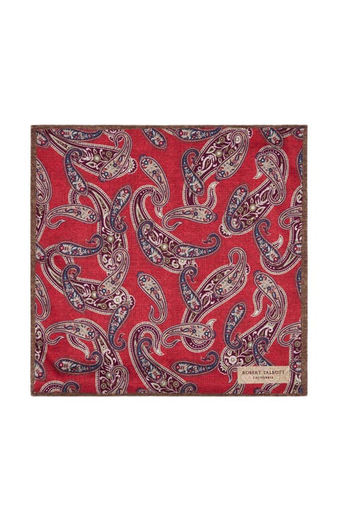 Collins Double Print Pocket Square