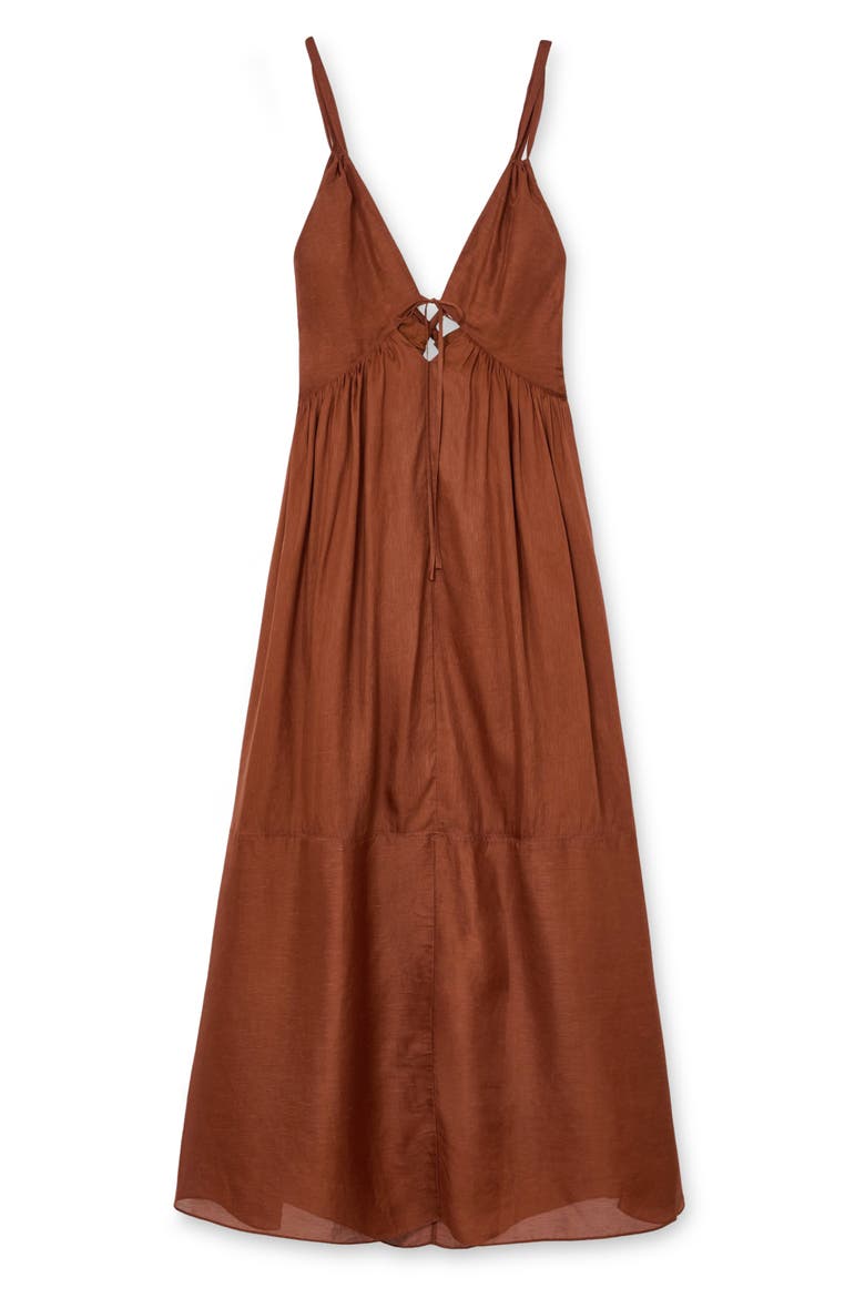 Alexia Cover-Up Dress, Alternate, color, TOFFEE BROWN