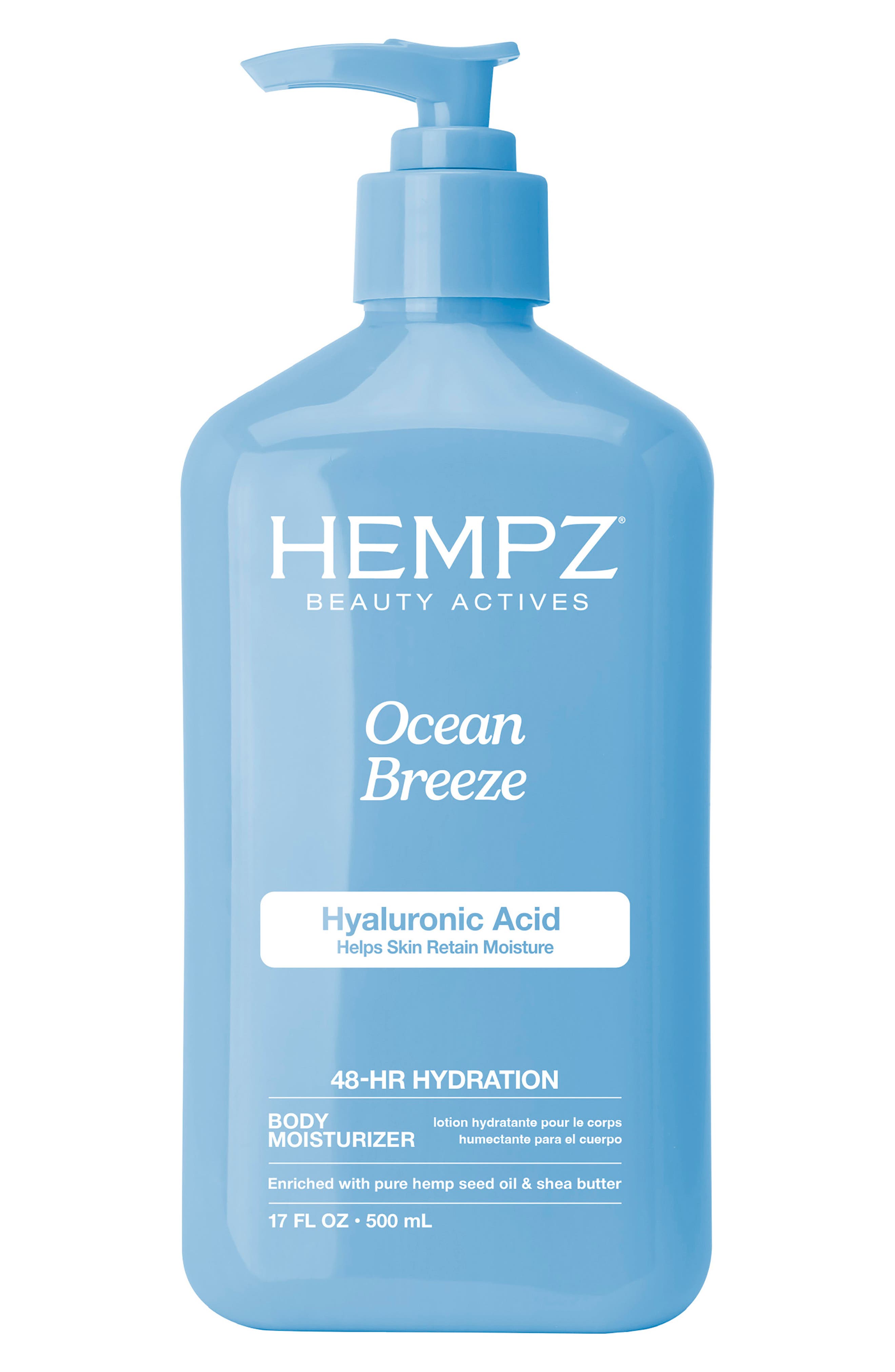 Ocean Breeze Herbal Body Moisturizer with Hyaluronic Acid