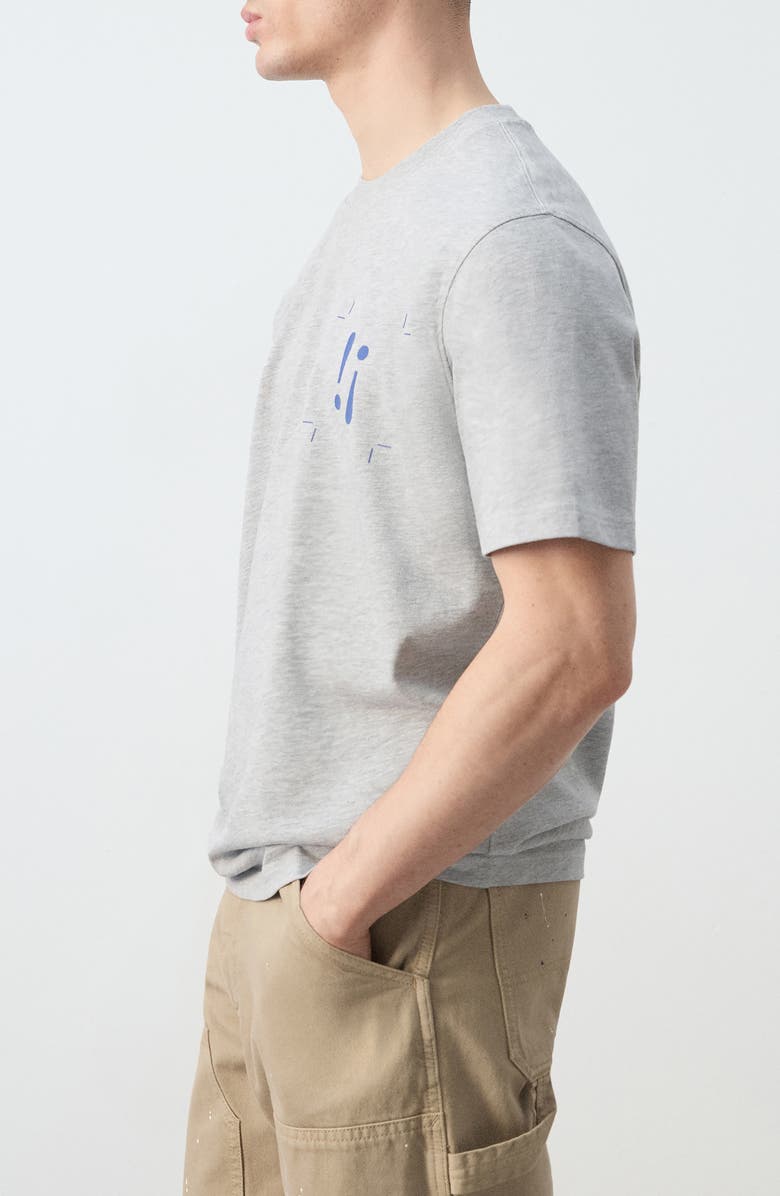 MANGO x Fantastic Man ! Graphic T-Shirt, Alternate, color, Medium Heather Grey