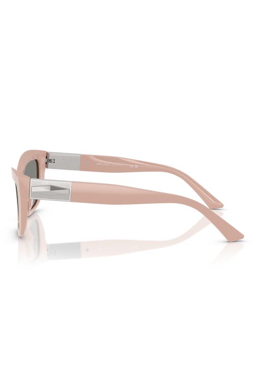 Jimmy Choo 54mm Cat Eye Sunglasses In Pink