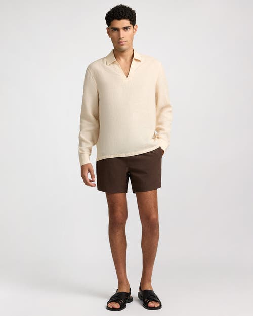 Onia Charles 5" Swim Trunk In Brown