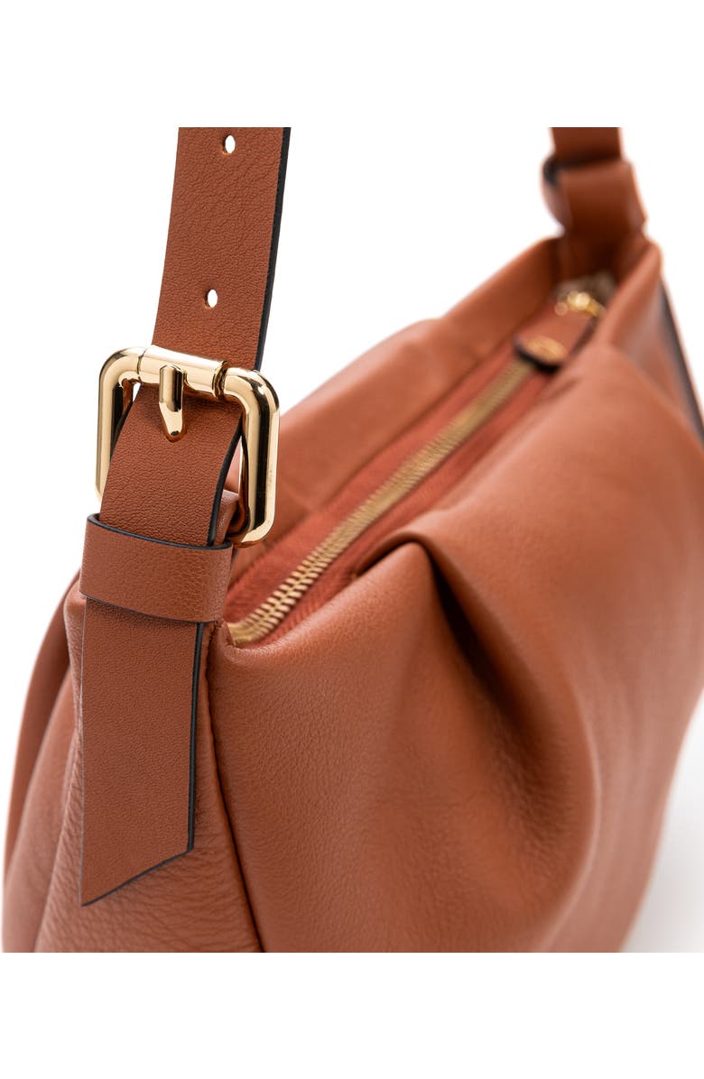 LA PORTEGNA Claudia Adjustable Strap Shoulder Crossbody, Alternate, color, Brown