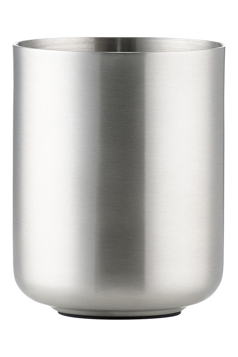 Ume Toothbrush Mug, Main, color, STAINLESS STEEL