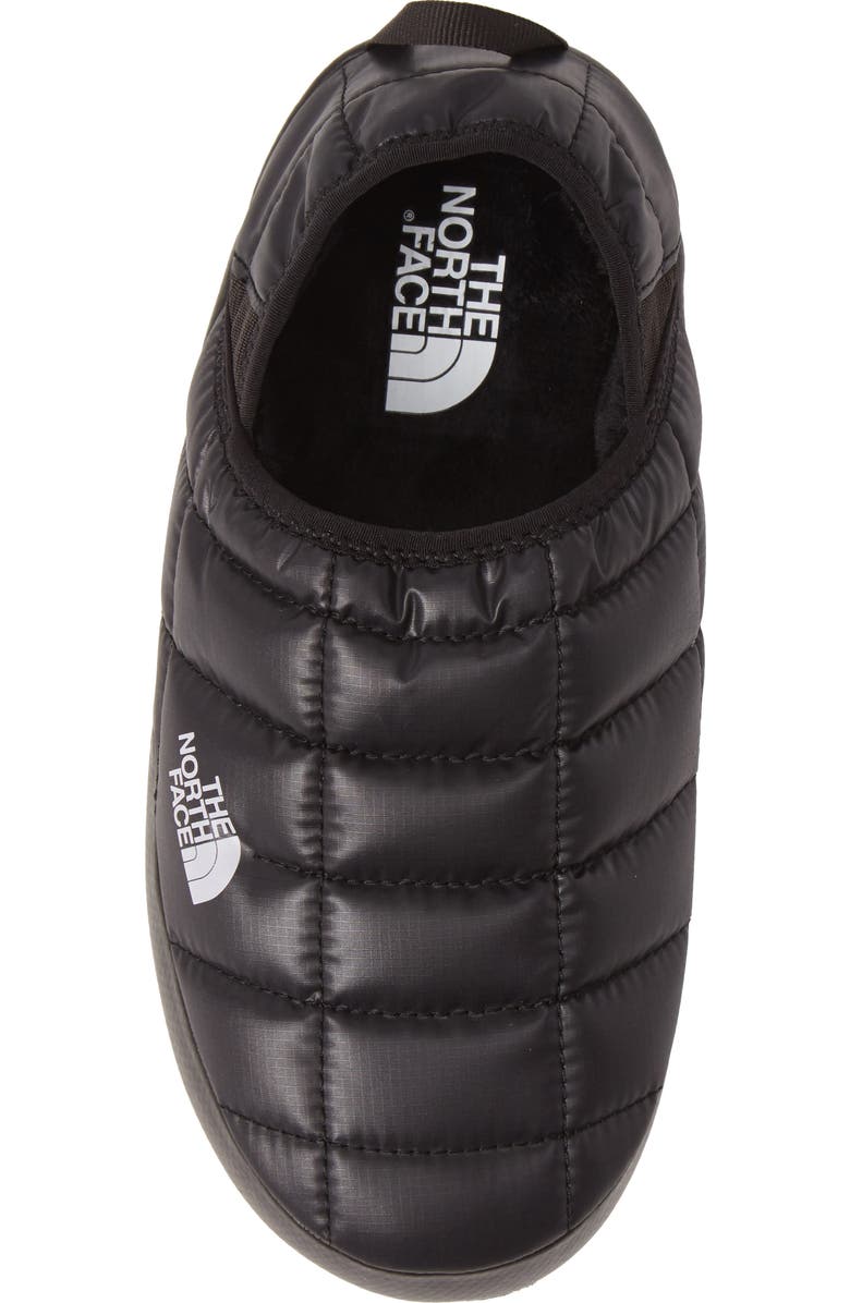 The North Face Thermoball<sup>™</sup> Water Repellent Traction V Mule, Alternate, color, Black/ Black Fabric