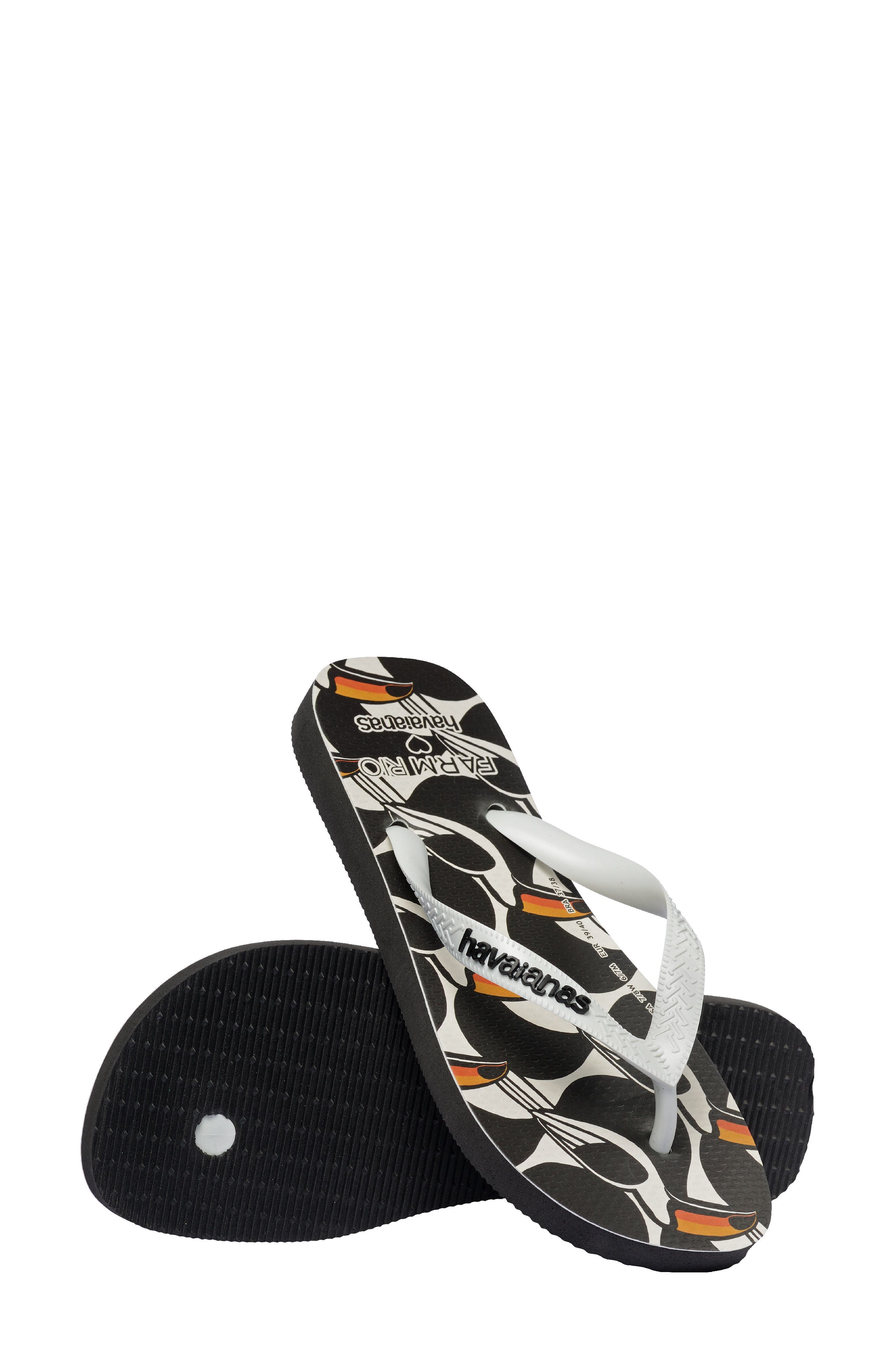 Havaianas x FARM Rio Toucabana Flip Flop, Alternate, color, 