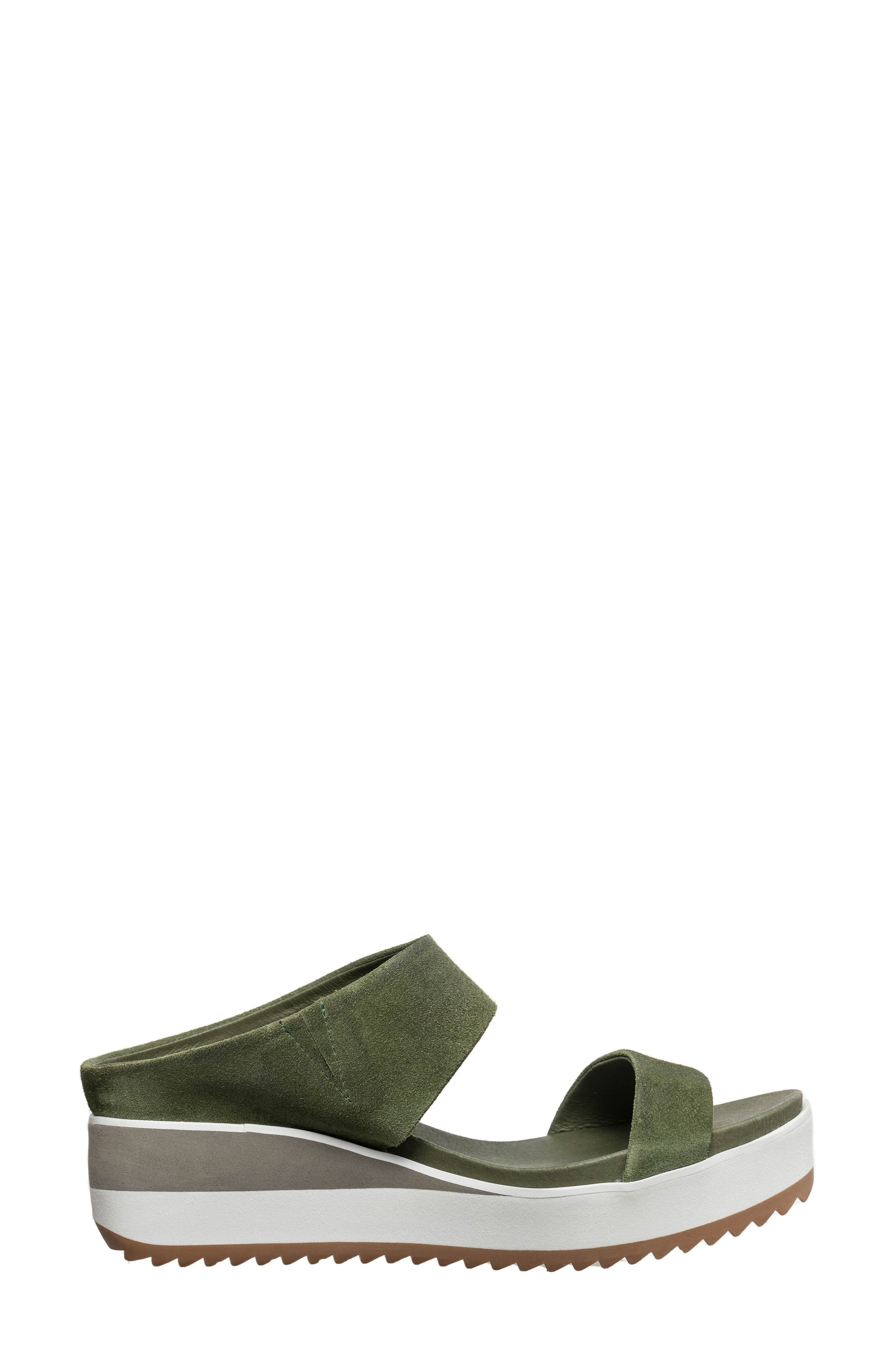 ANTELOPE Cascade Platform Wedge Sandal, Alternate, color, Emerald