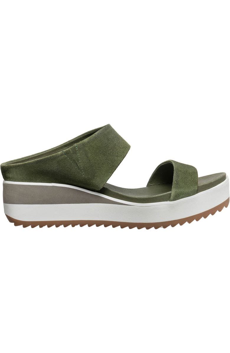 ANTELOPE Cascade Platform Wedge Sandal, Alternate, color, Emerald