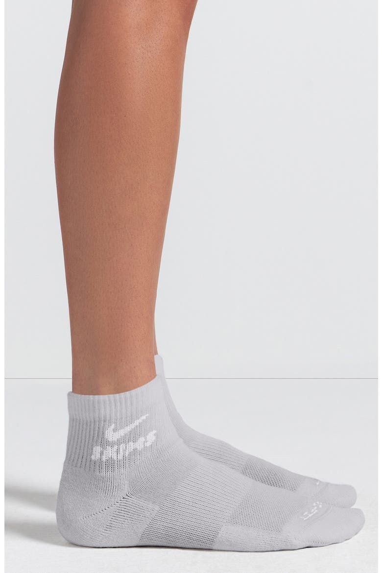 Dri-Fit Quarter Crew Socks 3-Pack, Alternate, color, SN(OB)/HTG(SN)/OB(DKS)