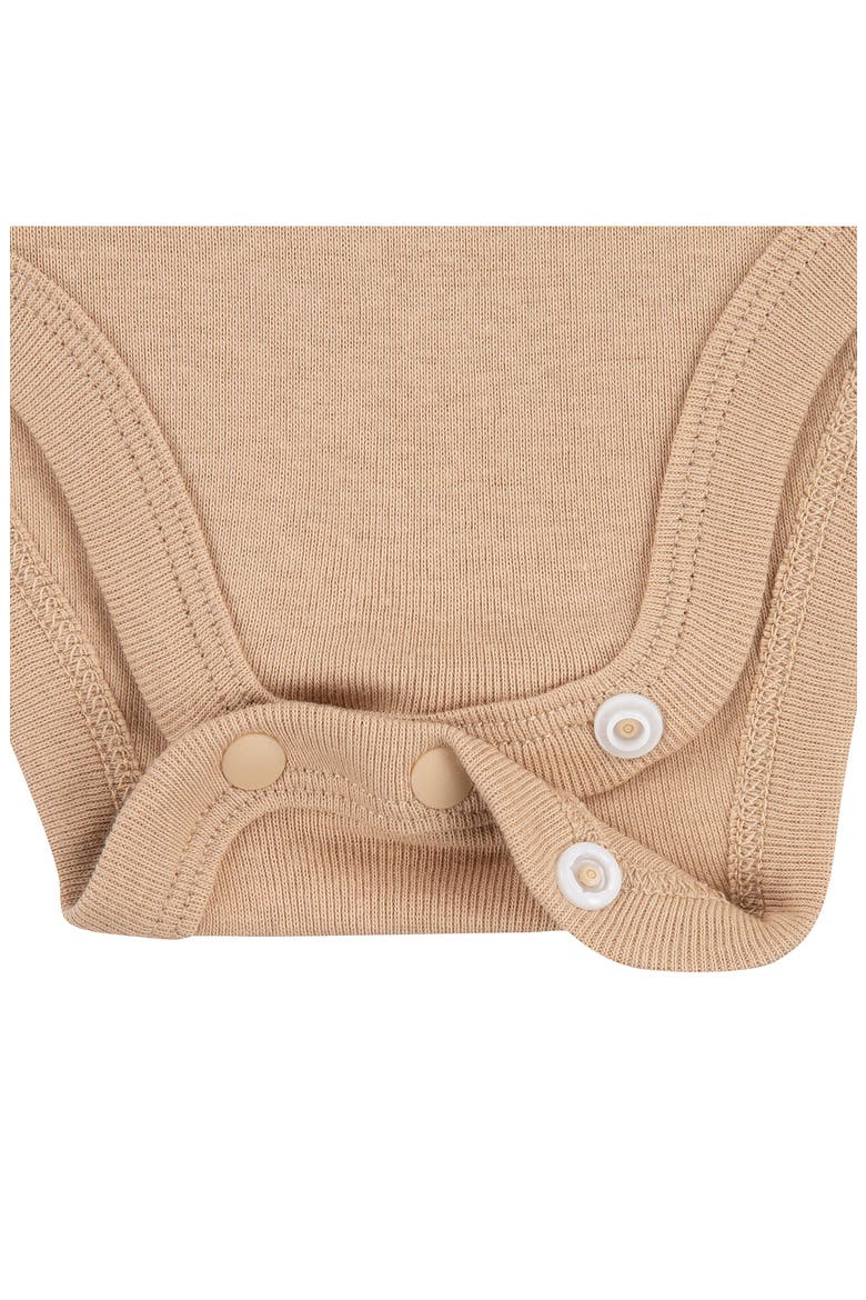 Solid 3-Piece Bodysuits & Joggers Set, Alternate, color, HEMP