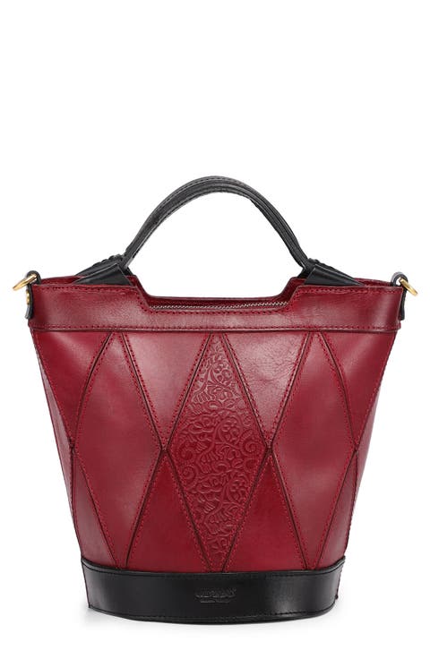 Primrose Leather Mini Tote