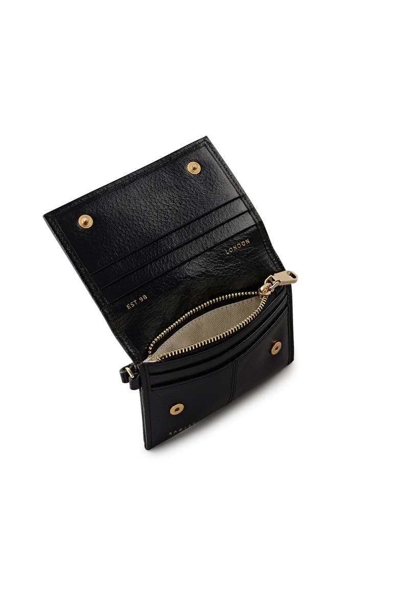 Chilton Grove Medium Flapover Wallet, Alternate, color, Black