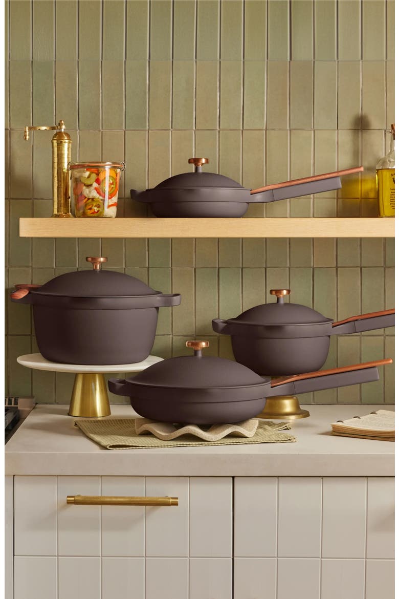 4-Piece Cookware Set, Alternate, color, ESPRESSO