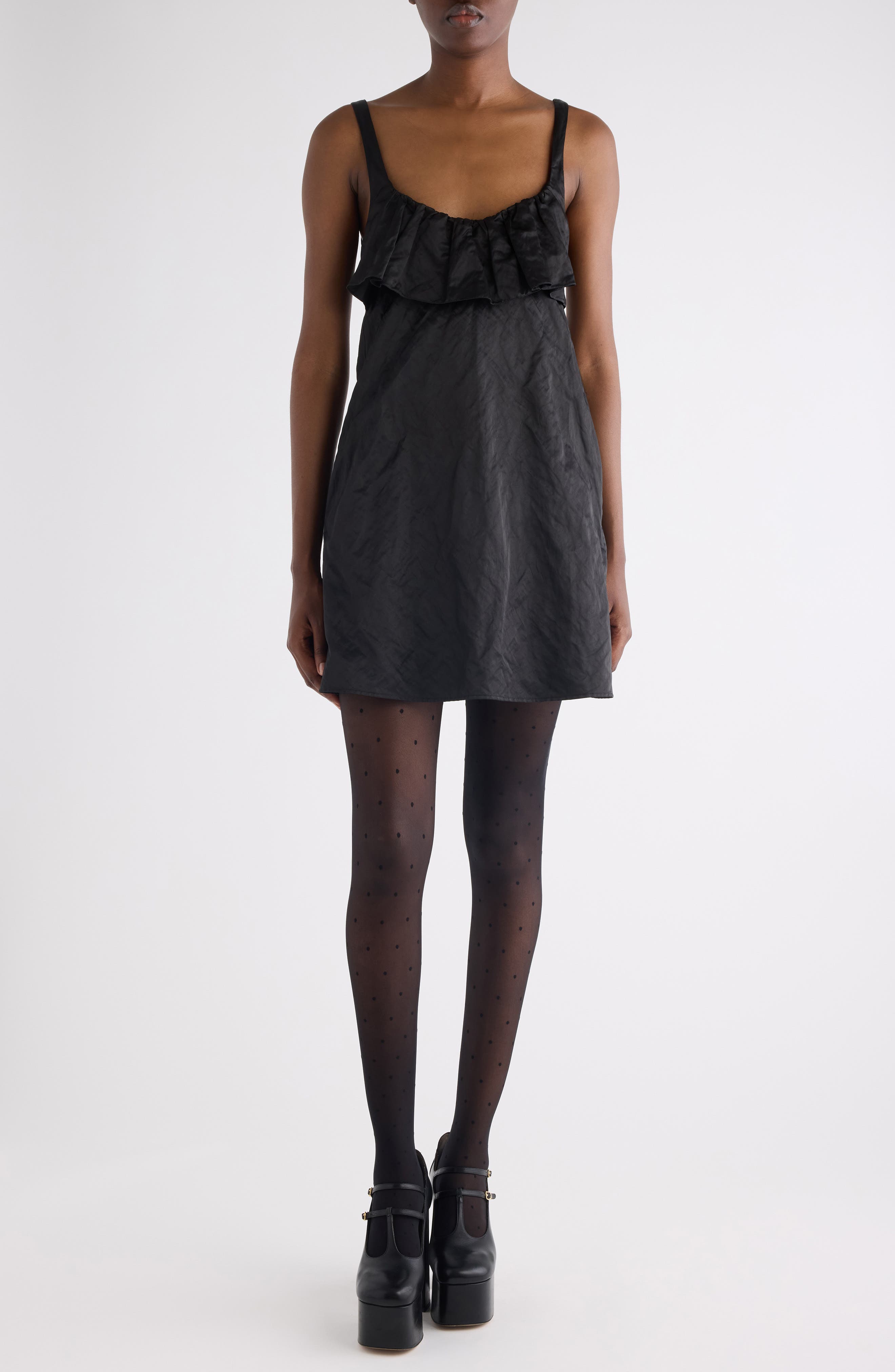 Ruffle Slipdress