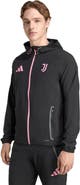 adidas Men's adidas Black Juventus 2025/26 Tiro Vis Tech Travel Jacket
