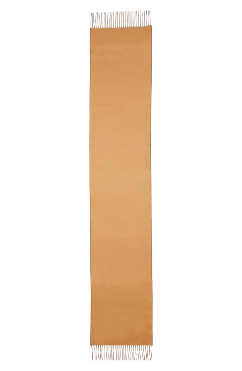 Contrast Reversible Cashmere Scarf