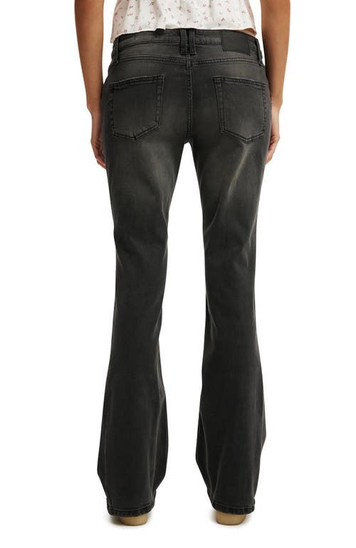 Cotton On Low Rise Bootcut Jean In Muse Black