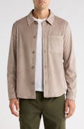 Tahari Faux Suede Overshirt
