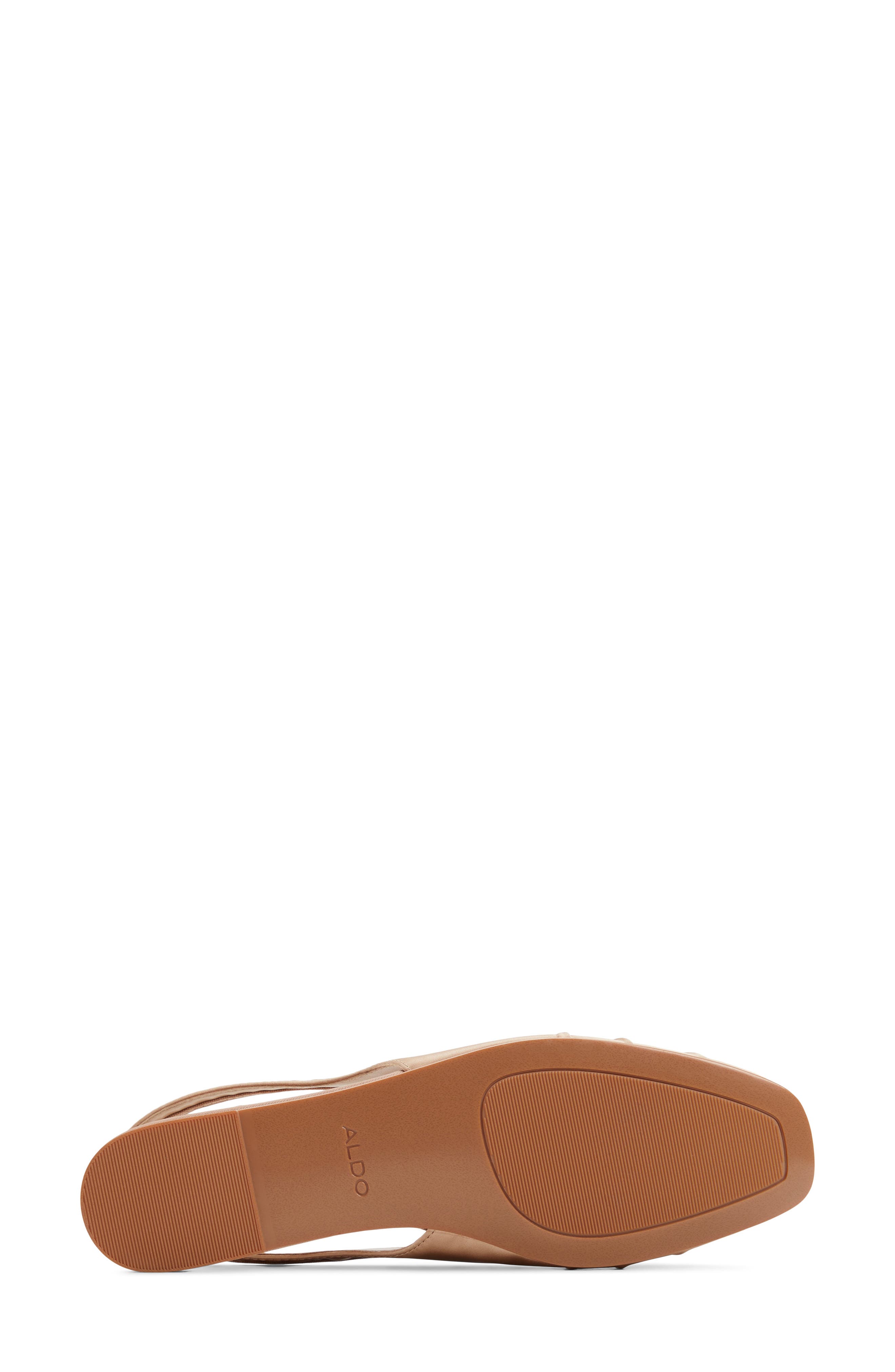 ALDO Arlet Slingback Ballerina Flat, Alternate, color, Beige