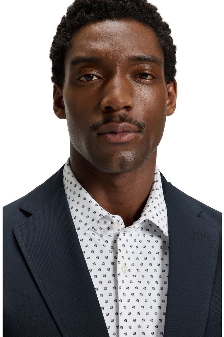 Hanry Slim Fit Stretch Twill Sport Coat, Alternate, color, DARK BLUE