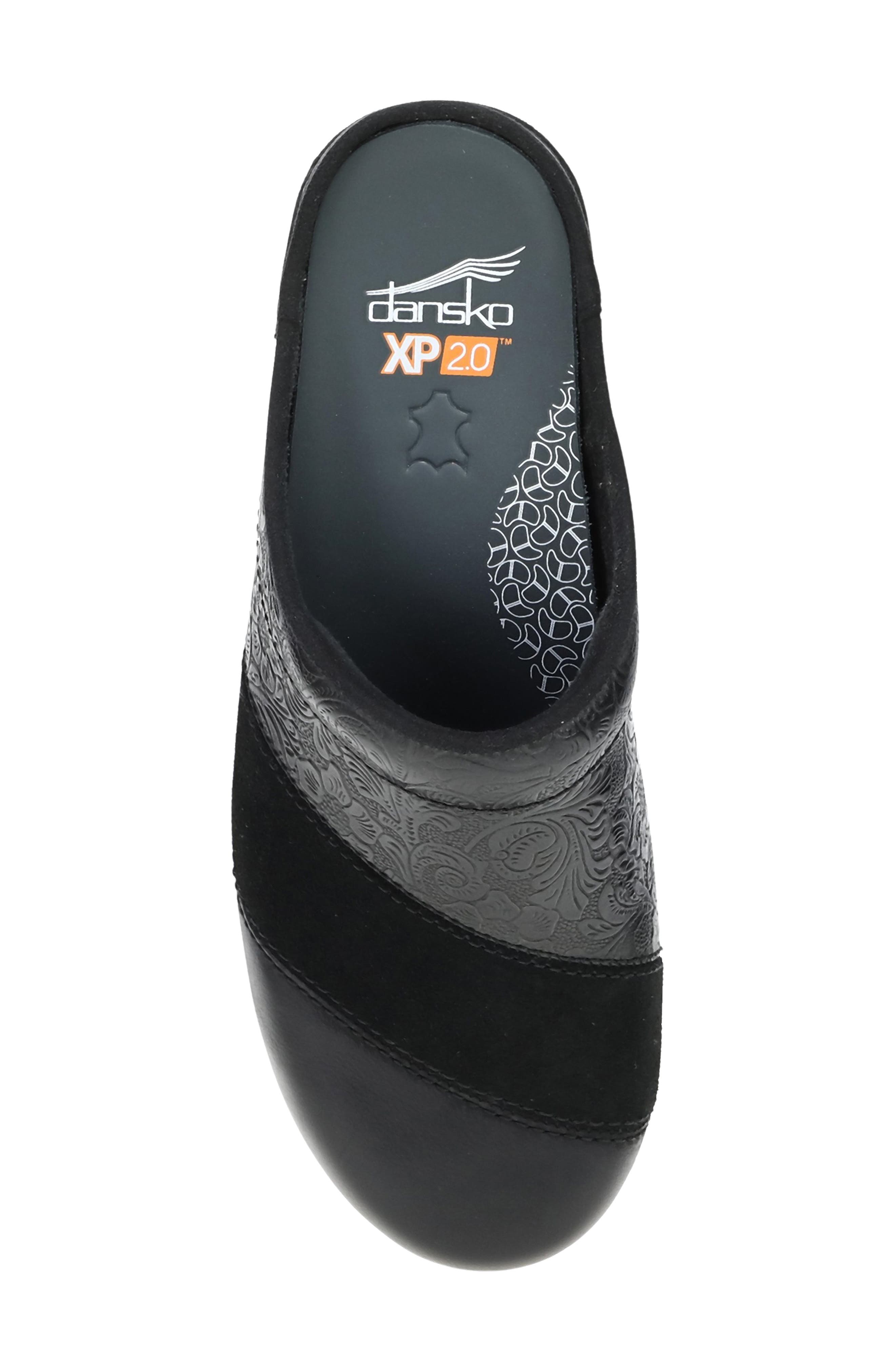 Zinnia Clog, Alternate, color, BLACK MULTI