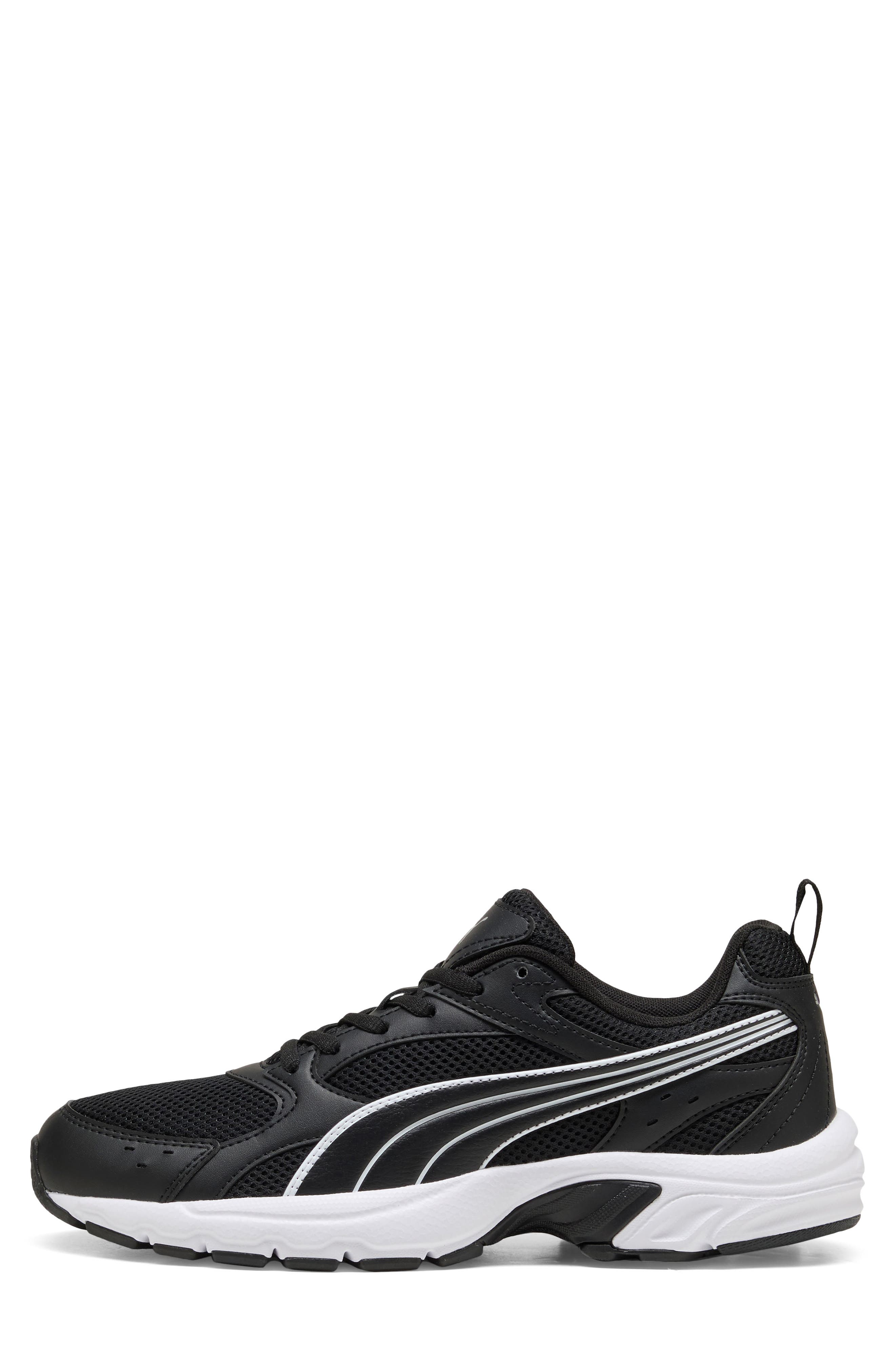Milenio Tech LT Vibes Running Shoe, Alternate, color, PUMA BLACK/ PUMA WHITE