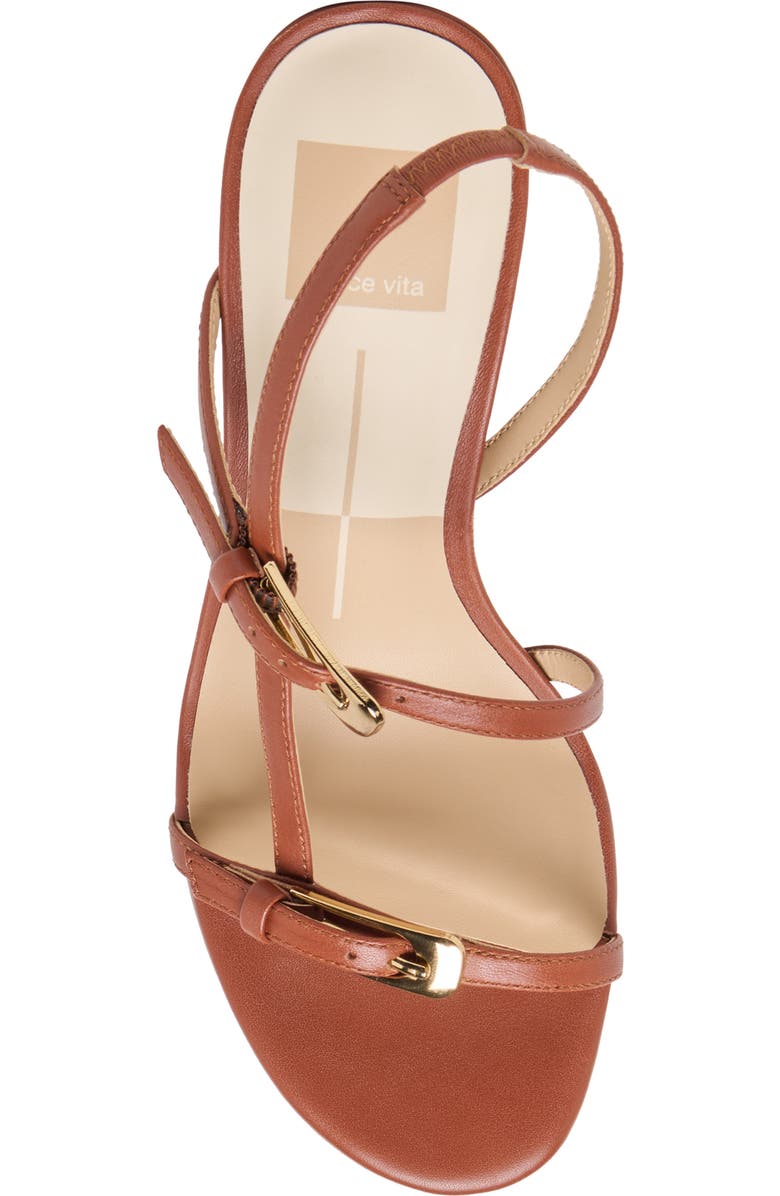 Dolce Vita Faye Slingback Sandal, Alternate, color, Cognac Leather