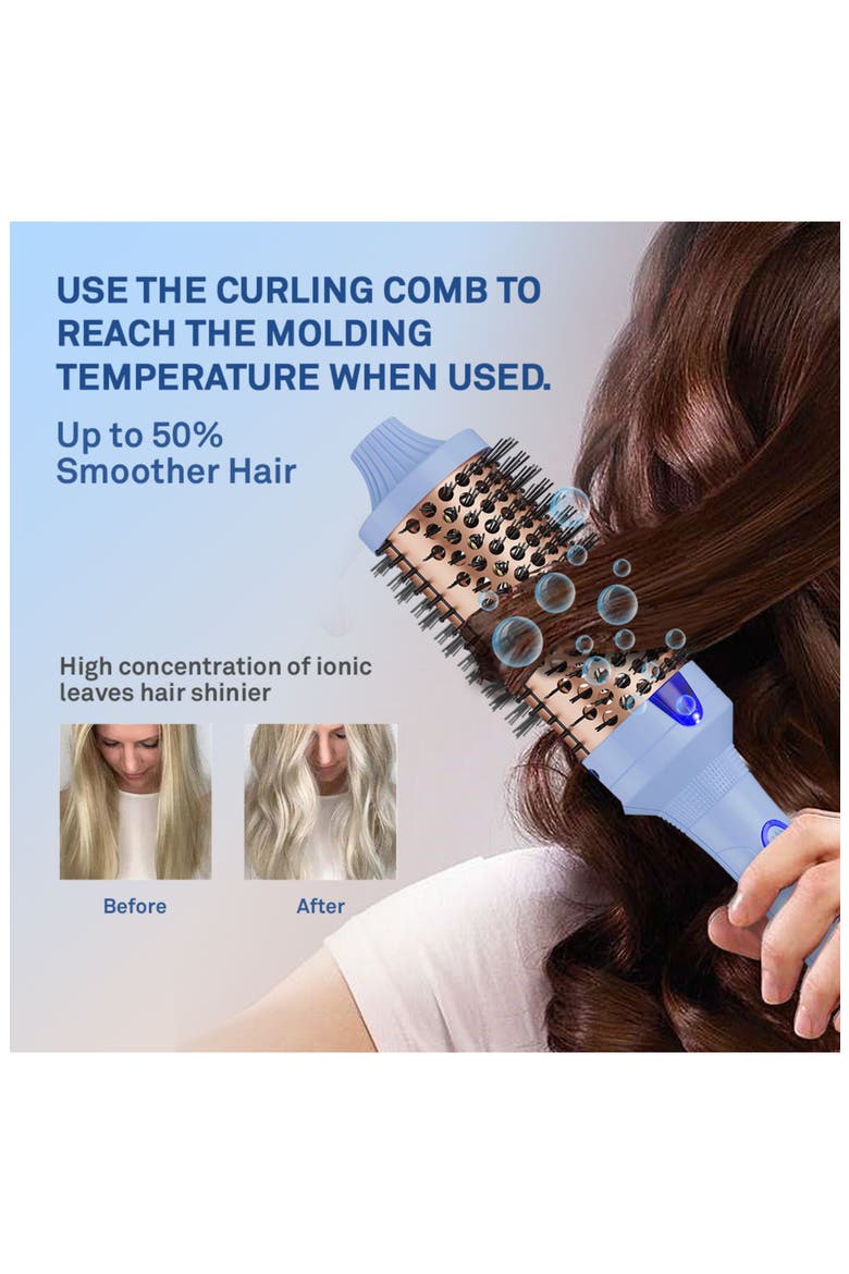 Viva 1 1/4-Inch Professional Hot Comb, Alternate, color, Blue