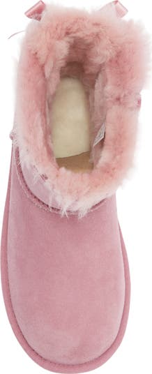 Pink Ugg Mini Bailey Fluff Buckle UGG® Mini Bailey Bow II Water