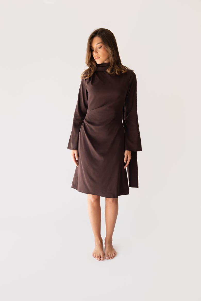 Johanna Dress, Alternate, color, Brown