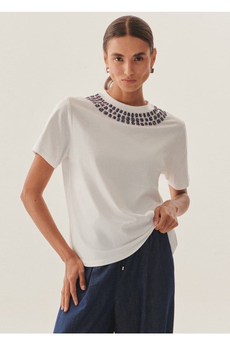 Adriana Tshirt, Alternate, color, WHITE